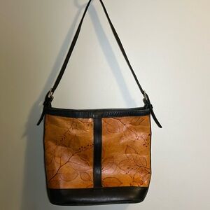 LEAF LEATHER C.L. WHITING COLLECTION HANDBAG - MADE IN USA